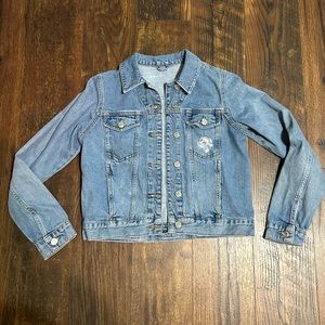 Topshop Light Blue Denim Jean Jacket